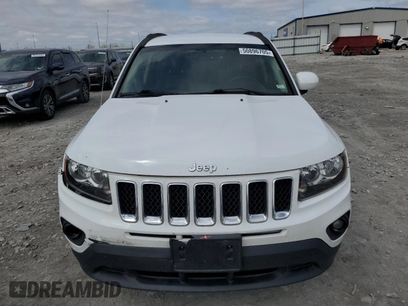 2017 Jeep Compass High Altitude with VIN 1C4NJCEB6HD102728, listed as a Copart auction lot 50896705 with 132,735 mi miles and Salvage title. Bid and sale history available at DreamBid. Image 5.