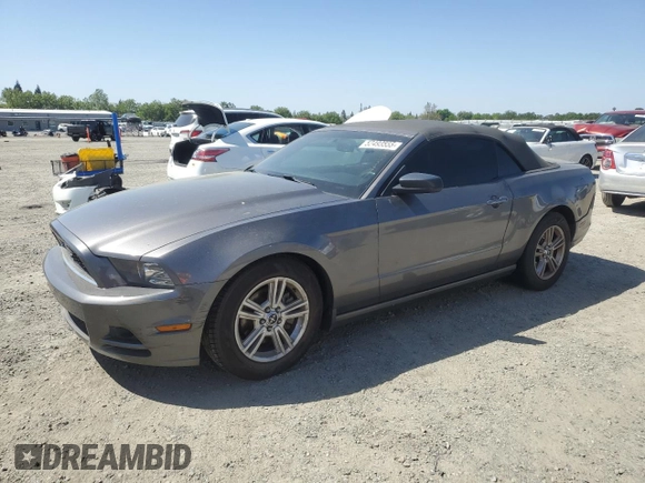 2014 Ford Mustang V6 with VIN 1ZVBP8EM3E5267459, listed as a Copart auction lot 52493555 with 134,612 mi miles and Clean Title. Bid and sale history available at carsss.com. Image 1.