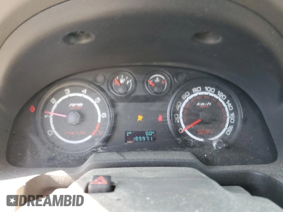 2008 Ford Focus S with VIN 1FAHP34N58W119781, listed as a Copart auction lot 54217965 with 189,971 mi miles and Salvage Title. Bid and sale history available at carsss.com. Image 9.