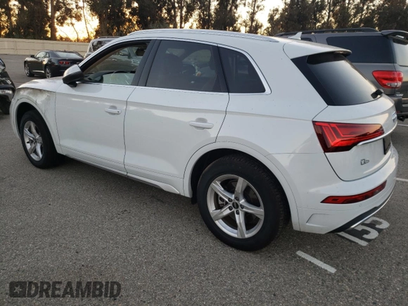 2021 Audi Q5 Premium with VIN WA1AAAFY7M2023249, listed as a Copart auction lot 68838052 with 0 mi miles. Bid and sale history available at carsss.com. Image 2.