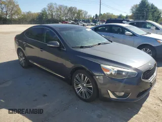 2015 Kia Cadenza Premium with VIN KNALN4D73F5195534, listed as a Copart auction lot 75629754 with 79,927 mi miles and Non Repairable. Bid and sale history available at carsss.com. Image 4.