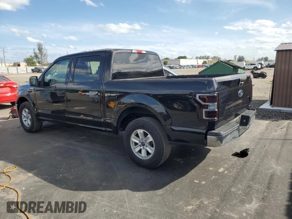 2019 Ford F-150 XL with VIN 1FTEW1C46KKC52481, listed as a Copart auction lot 46554605 with 70,002 mi miles and Salvage Title. Bid and sale history available at DreamBid. Image 2.