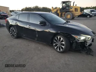 2016 Nissan Maxima SV with VIN 1N4AA6AP7GC413032, listed as a Copart auction lot 84396534 with 91,495 mi miles and Salvage title. Bid and sale history available at DreamBid. Image 4.
