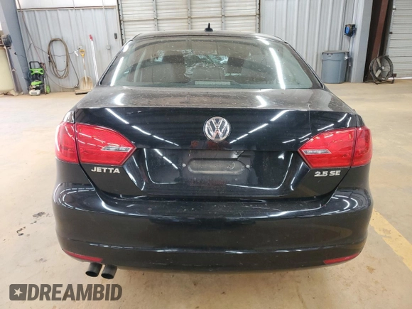 2012 Volkswagen Jetta Sedan SE w/Convenience with VIN 3VWDX7AJ4CM328744, listed as a Copart auction lot 49476365 with 0 mi miles and Salvage Title. Bid and sale history available at carsss.com. Image 6.