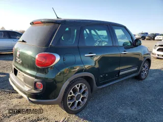 2014 FIAT 500L Trekking with VIN ZFBCFADH4EZ003989, listed as a Copart auction lot 83334354 with 90,261 mi miles and Salvage Title. Bid and sale history available at carsss.com. Image 3.