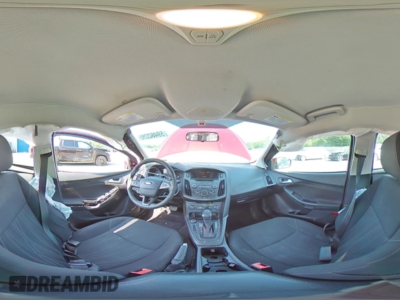 2017 Ford Focus SE with VIN 1FADP3F24HL286670, listed as a Copart auction lot 59462285 with 208,474 mi miles and Salvage title. Bid and sale history available at DreamBid. Image 14.