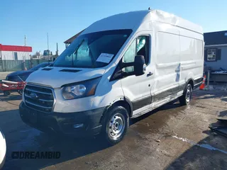 2020 Ford Transit Cargo with VIN 1FTBW3X82LKA91396, listed as a IAAI auction lot 41310803 with 60,760 mi miles and . Bid and sale history available at DreamBid. Image 19.