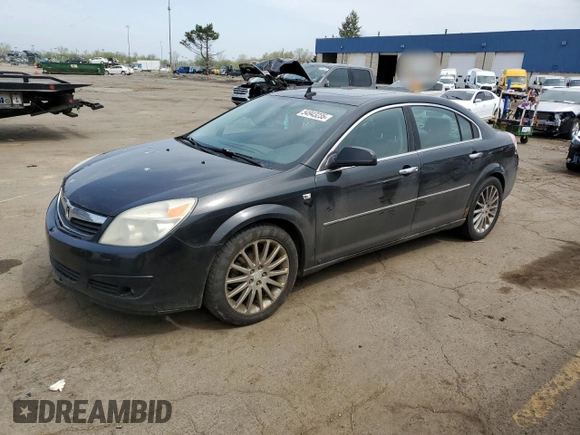 2008 Saturn Aura XR with VIN 1G8ZV577X8F277427, listed as a Copart auction lot 54943235 with 180,540 mi miles and Clean Title. Bid and sale history available at carsss.com. Image 1.