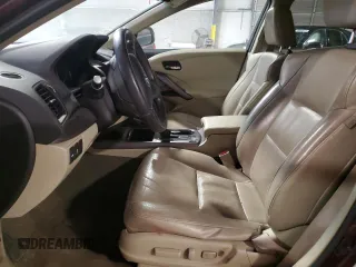 2015 Acura RDX Tech Pkg with VIN 5J8TB4H5XFL019498, listed as a Copart auction lot 46613575 with 0 mi miles and Salvage Title. Bid and sale history available at carsss.com. Image 7.