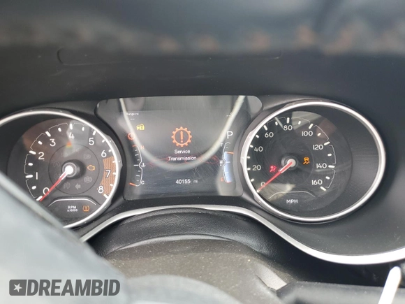 2020 Jeep Compass Latitude with VIN 3C4NJDBB1LT112466, listed as a Copart auction lot 57363495 with 40,155 mi miles and Salvage title. Bid and sale history available at DreamBid. Image 9.