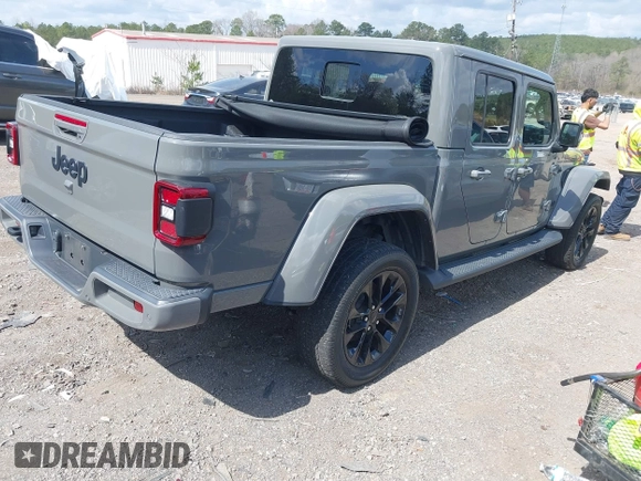 2022 Jeep Gladiator High Altitude with VIN 1C6HJTFG5NL114661, listed as a IAAI auction lot 41771986 with 42,696 mi miles and . Bid and sale history available at DreamBid. Image 4.