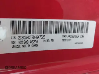 2013 Dodge Charger RT with VIN 2C3CDXCT7DH647923, listed as a IAAI auction lot 41934831 with 136,015 mi miles. Bid and sale history available at carsss.com. Image 9.