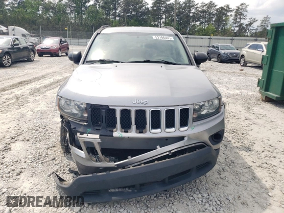 2017 Jeep Compass Sport z VIN 1C4NJCBB9HD117714, wystawiony jako Copart lot #52106065 z przebiegiem 169 246 mil mil oraz Szkoda całkowita • Salvage title. Historia ofert i sprzedaży dostępna na DreamBid. Obrazek 5.