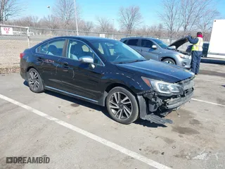 2018 Subaru Legacy Sport with VIN 4S3BNAS67J3009912, listed as a IAAI auction lot 41706592 with 106,087 mi miles. Bid and sale history available at carsss.com. Image 1.