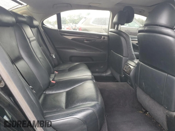 2013 Lexus LS 460 L with VIN JTHDL5EF5D5005883, listed as a Copart auction lot 74558384 with 242,906 mi miles and Salvage title. Bid and sale history available at DreamBid. Image 11.