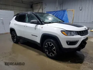 2020 Jeep Compass Trailhawk с VIN 3C4NJDDB6LT244586, выставлен на аукционе Copart как лот 57128445 с пробегом 44 040 миль миль и Списание • Salvage title. История ставок и продаж доступна на DreamBid. Изображение 4.