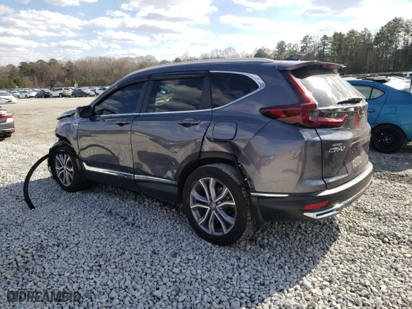 2022 Honda CR-V Hybrid Touring with VIN 5J6RT6H99NL005380, listed as a Copart auction lot 41994695 with 158,086 mi miles and Salvage Title. Bid and sale history available at carsss.com. Image 2.