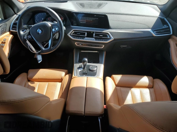 2022 BMW X5 xDrive40i with VIN 5UXCR6C03N9M00976, listed as a Copart auction lot 59869375 with 41,923 mi miles and Salvage title. Bid and sale history available at DreamBid. Image 8.