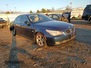 2010 BMW 5 Series 528i with VIN WBANU5C56AC442034, listed as a Copart auction lot 83315124 with 167,348 mi miles and Salvage Title. Bid and sale history available at carsss.com. Image 10.