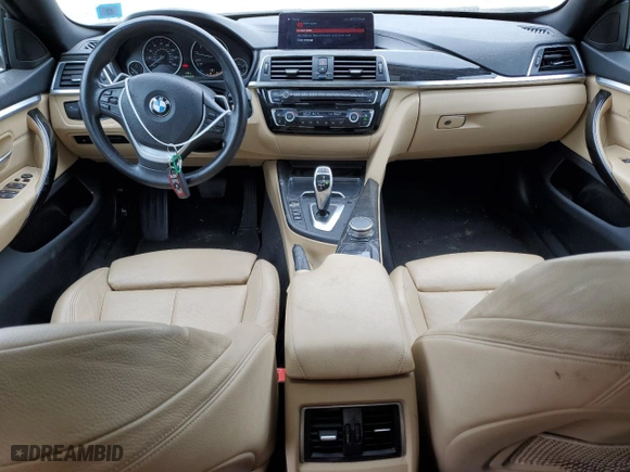 2019 BMW 4 Series 430i xDrive with VIN WBA4J3C51KBL08337, listed as a Copart auction lot 68865884 with 53,726 mi miles and Salvage Title. Bid and sale history available at carsss.com. Image 8.