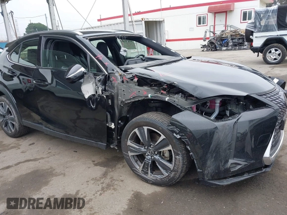 2025 Lexus UX with VIN JTHYBJAH9S2002181, listed as a IAAI auction lot 41889761 with 5,278 mi miles and . Bid and sale history available at DreamBid. Image 18.