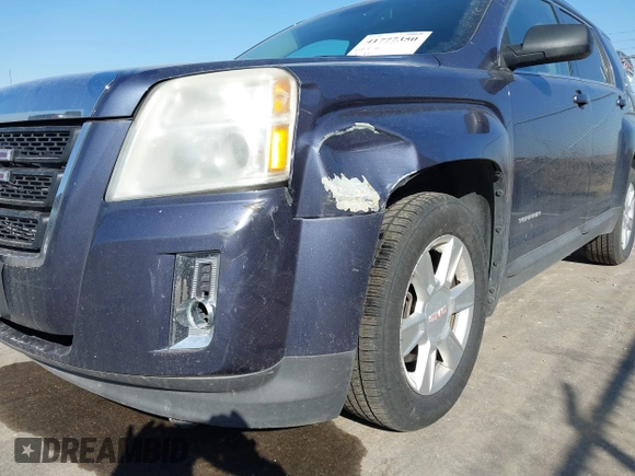 2013 GMC Terrain SLE with VIN 2GKFLTEK5D6293036, listed as a IAAI auction lot 41777350 with 191,976 mi miles. Bid and sale history available at carsss.com. Image 6.