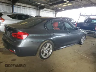 2017 BMW 3 Series 330e iPerformance with VIN WBA8E1C3XHA158851, listed as a Copart auction lot 85889824 with 135,625 mi miles and Salvage Title. Bid and sale history available at carsss.com. Image 3.