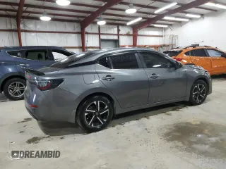 2024 Nissan Sentra SV with VIN 3N1AB8CV6RY274118, listed as a Copart auction lot 52124285 with 34,370 mi miles and Salvage Title. Bid and sale history available at carsss.com. Image 3.