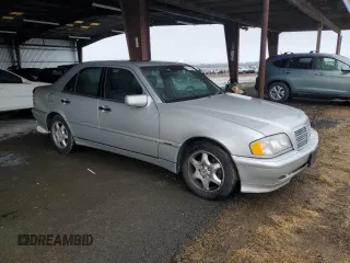 1998 Mercedes-Benz C 230/260/280/320 with VIN WDBHA29G3WF738679, listed as a Copart auction lot 81858234 with 137,164 mi miles and Salvage Title. Bid and sale history available at carsss.com. Image 4.