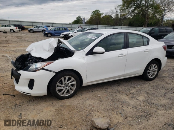 2013 Mazda 3 i Touring with VIN JM1BL1V78D1819110, listed as a Copart auction lot 53026535 with 77,212 mi miles and Salvage Title. Bid and sale history available at DreamBid. Image 1.
