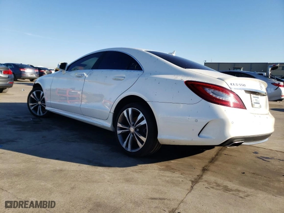 2015 Mercedes-Benz CLS-Class CLS 550 with VIN WDDLJ7DB8FA156648, listed as a Copart auction lot 77248743 with 70,061 mi miles. Bid and sale history available at carsss.com. Image 2.