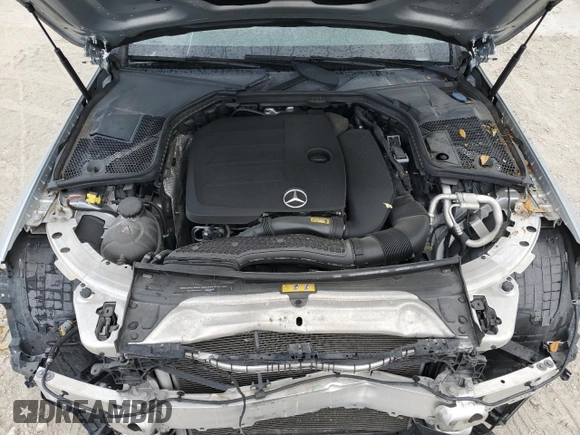 2019 Mercedes-Benz C 300 with VIN WDDWF8EB2KR513272, listed as a Copart auction lot 61357365 with 56,127 mi miles and Salvage title. Bid and sale history available at DreamBid. Image 11.