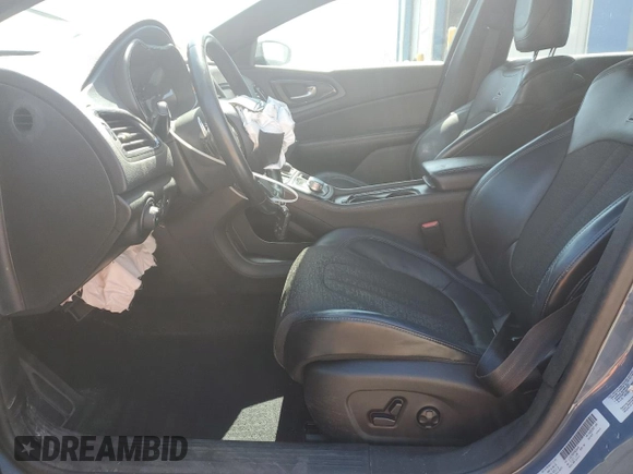 2015 Chrysler 200 S with VIN 1C3CCCBB9FN626425, listed as a Copart auction lot 53429105 with 64,002 mi miles and Salvage Title. Bid and sale history available at carsss.com. Image 7.
