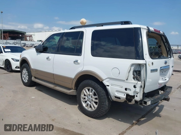2014 Ford Expedition XLT with VIN 1FMJU1H56EEF41736, listed as a IAAI auction lot 42050840 with 150,538 mi miles and . Bid and sale history available at DreamBid. Image 3.
