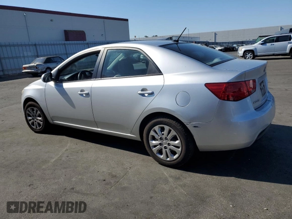 2011 Kia Forte LX with VIN KNAFT4A2XB5450007, listed as a Copart auction lot 73014424 with 160,120 mi miles and Salvage Title. Bid and sale history available at carsss.com. Image 2.
