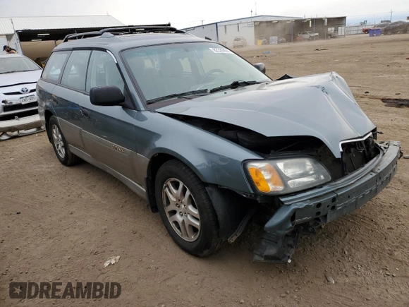 2001 Subaru Legacy Outback with VIN 4S3BH675317610103, listed as a Copart auction lot 82329804 with 199,445 mi miles and Salvage title. Bid and sale history available at DreamBid. Image 4.