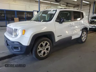 2017 Jeep Renegade Limited z VIN ZACCJBDB2HPG15382, wystawiony jako Copart lot #55858425 z przebiegiem 81 755 mil mil oraz Szkoda całkowita • Salvage title. Historia ofert i sprzedaży dostępna na DreamBid. Obrazek 1.