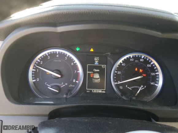 2016 Toyota Highlander XLE with VIN 5TDKKRFH1GS506531, listed as a Copart auction lot 81990834 with 120,398 mi miles and Salvage Title. Bid and sale history available at carsss.com. Image 9.