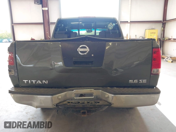2004 Nissan Titan LE with VIN 1N6AA07A74N524414, listed as a IAAI auction lot 39769313 with 299,250 mi miles and . Bid and sale history available at DreamBid. Image 6.