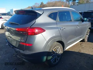 2019 Hyundai Tucson Ultimate with VIN KM8J3CAL9KU004559, listed as a IAAI auction lot 41142923 with 95,396 mi miles. Bid and sale history available at carsss.com. Image 4.
