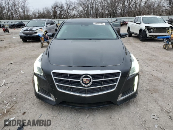 2014 Cadillac CTS Luxury RWD with VIN 1G6AR5SX7E0185501, listed as a Copart auction lot 44341465 with 112,931 mi miles and Salvage Title. Bid and sale history available at carsss.com. Image 5.