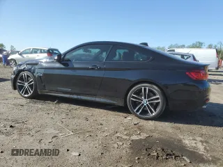 2020 BMW 4 Series 430i with VIN WBA4W3C07LFJ79827, listed as a Copart auction lot 54547705 with 37,185 mi miles and Salvage title. Bid and sale history available at DreamBid. Image 2.