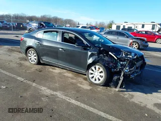 2012 Buick LaCrosse Premium 1 with VIN 1G4GD5ER9CF203005, listed as a IAAI auction lot 41083225 with 221,379 mi miles. Bid and sale history available at carsss.com. Image 1.