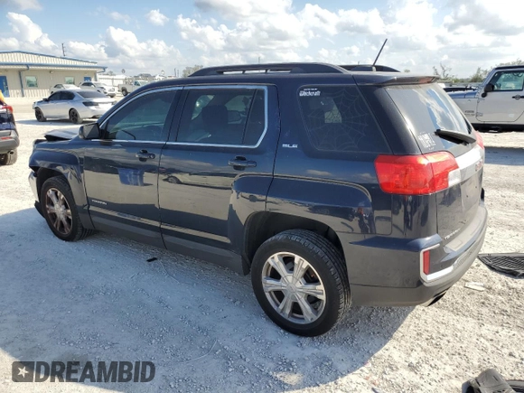 2017 GMC Terrain SLE with VIN 2GKFLTE35H6113553, listed as a Copart auction lot 45458035 with 103,928 mi miles and Salvage Title. Bid and sale history available at carsss.com. Image 2.