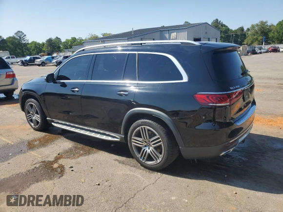 2020 Mercedes-Benz GLS with VIN 4JGFF5KE9LA176361, listed as a Copart auction lot 53380425 with 77,996 mi miles and Salvage Title. Bid and sale history available at carsss.com. Image 2.