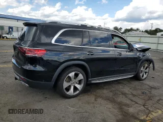 2022 Mercedes-Benz GLS 450 with VIN 4JGFF5KE5NA716162, listed as a Copart auction lot 67067154 with 64,142 mi miles and Salvage Title. Bid and sale history available at DreamBid. Image 3.