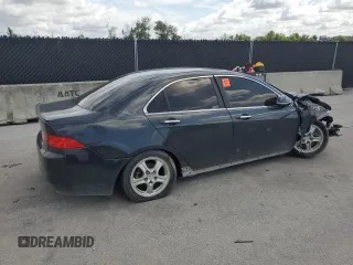 2004 Acura TSX w/Navigation z VIN JH4CL96944C031396, wystawiony jako Copart lot #60472635 z przebiegiem Nie podano mil oraz Szkoda całkowita • Salvage title. Historia ofert i sprzedaży dostępna na DreamBid. Obrazek 3.