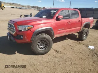 2017 Toyota Tacoma SR5 z VIN 3TMCZ5AN2HM052619, wystawiony jako Copart lot #50649525 z przebiegiem 89 194 mil mil oraz Szkoda całkowita • Salvage title. Historia ofert i sprzedaży dostępna na DreamBid. Obrazek 1.