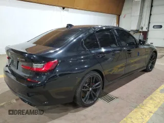 2021 BMW 3 Series M340i xDrive with VIN 3MW5U9J00M8B50888, listed as a Copart auction lot 83747584 with 35,951 mi miles and Salvage Title. Bid and sale history available at carsss.com. Image 3.