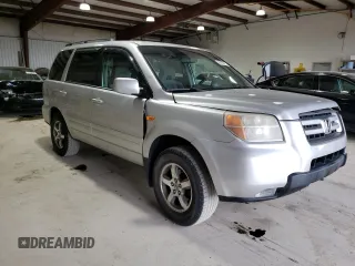 2007 Honda Pilot EX with VIN 2HKYF18457H521131, listed as a Copart auction lot 50163955 with 231,984 mi miles and Clean Title. Bid and sale history available at DreamBid. Image 4.